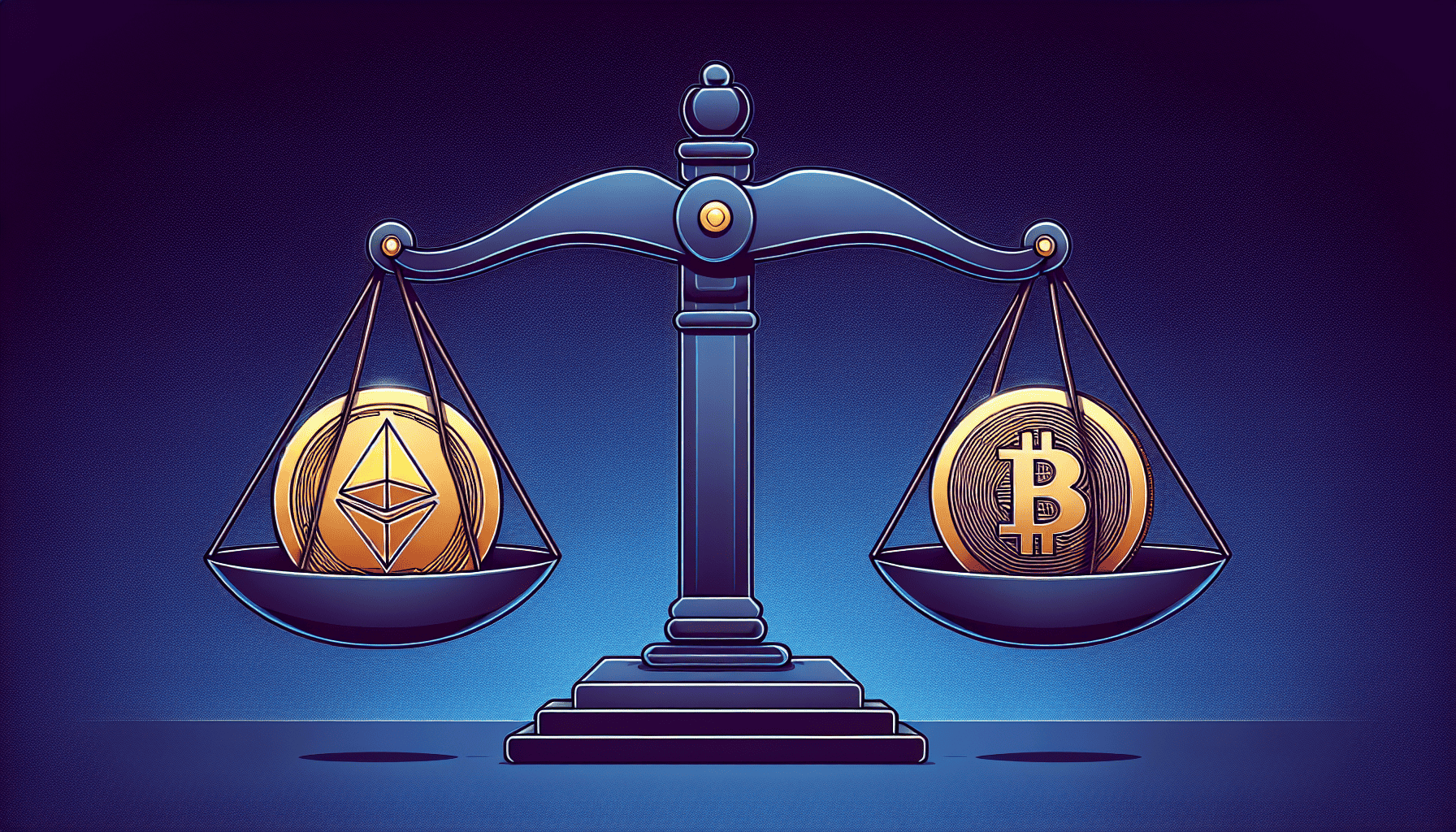 Crypto platforms comparison scales